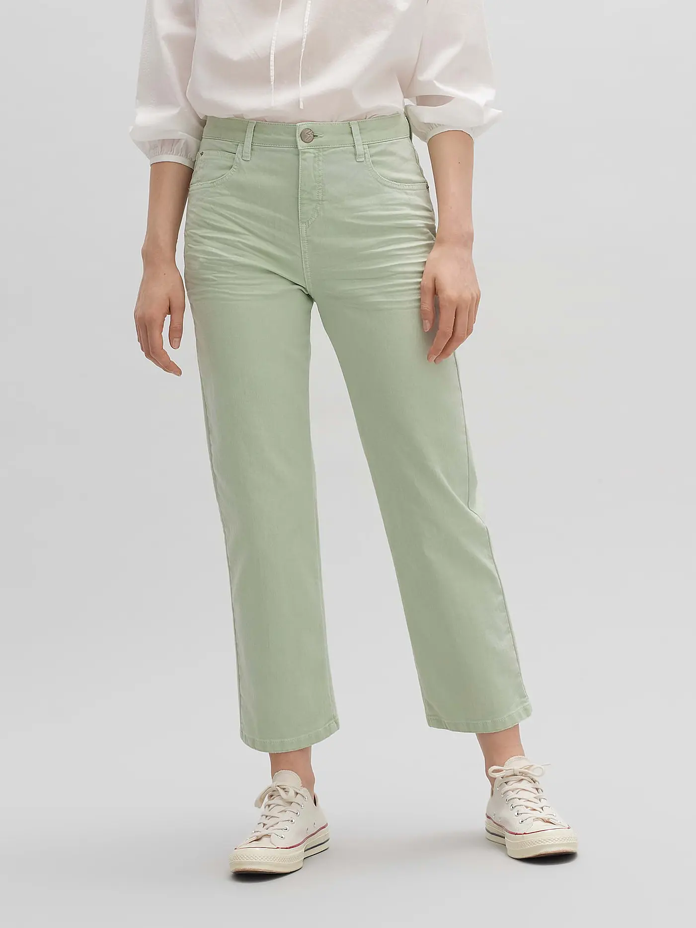 OPUS | Jeans 7/8 LANI USED COLOR | grün